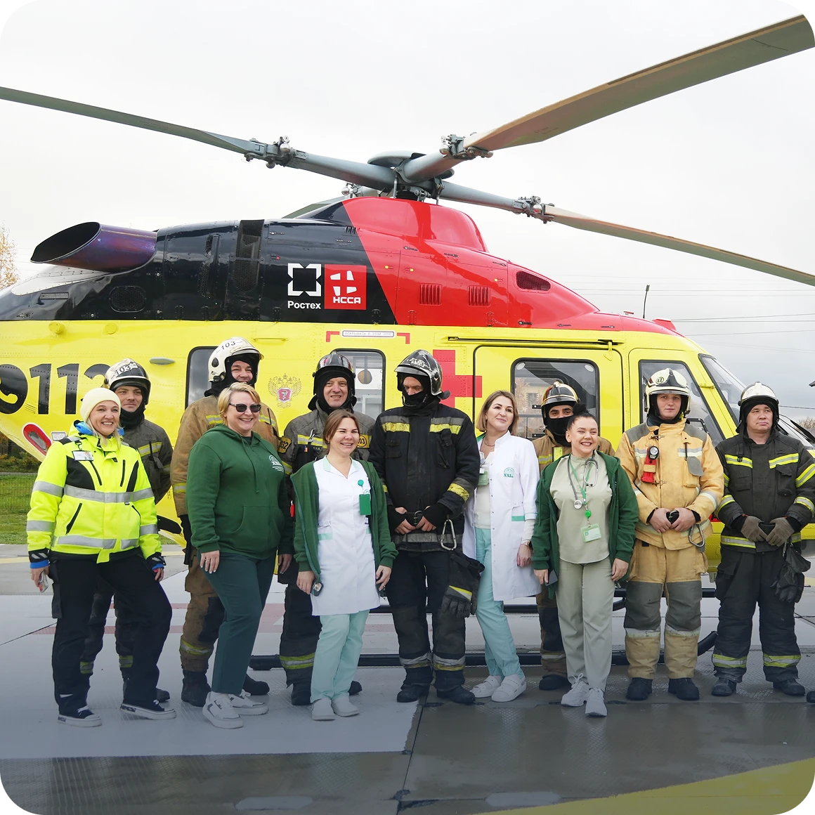 В ЛОЦМР прошли учения с участием санавиации!